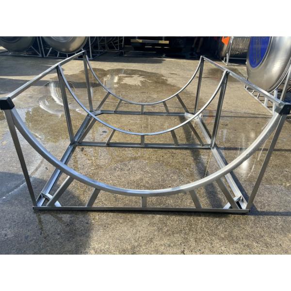 Chân đế bồn inox Đại Thành 2000L ngang